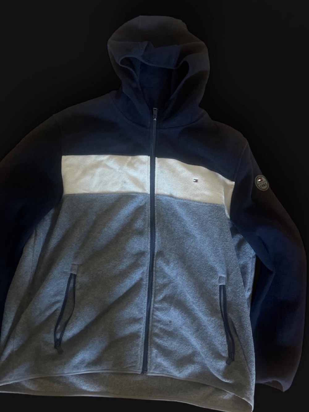 Tommy Hilfiger fleece performance Jacket polar full zipper